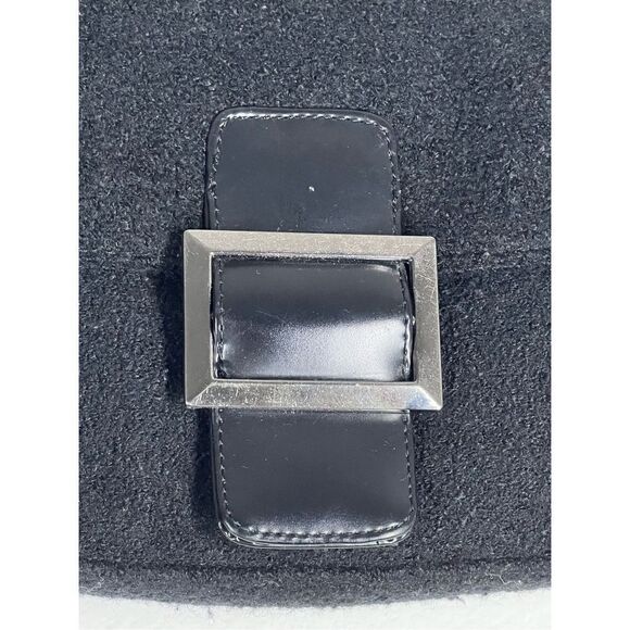 BECHAMEL BAGUETTE CLOTH HANDBAG Hobo Black - Picture 2 of 14